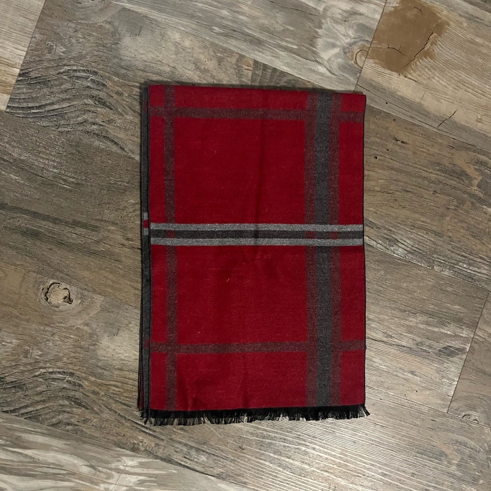 Cashmere Red Scarf